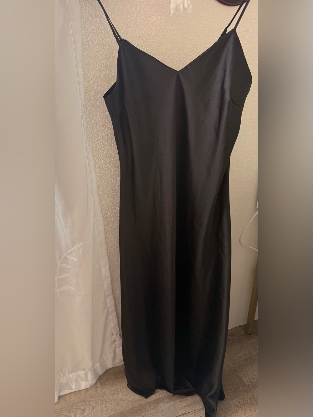 Black Slip dress nightgown